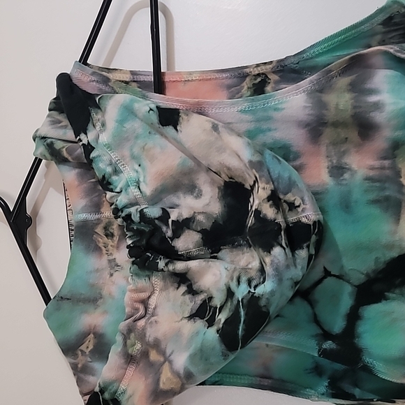 Bashara Lesser Tie Dye Hooded Vest Size Medium - Picture 3 of 9